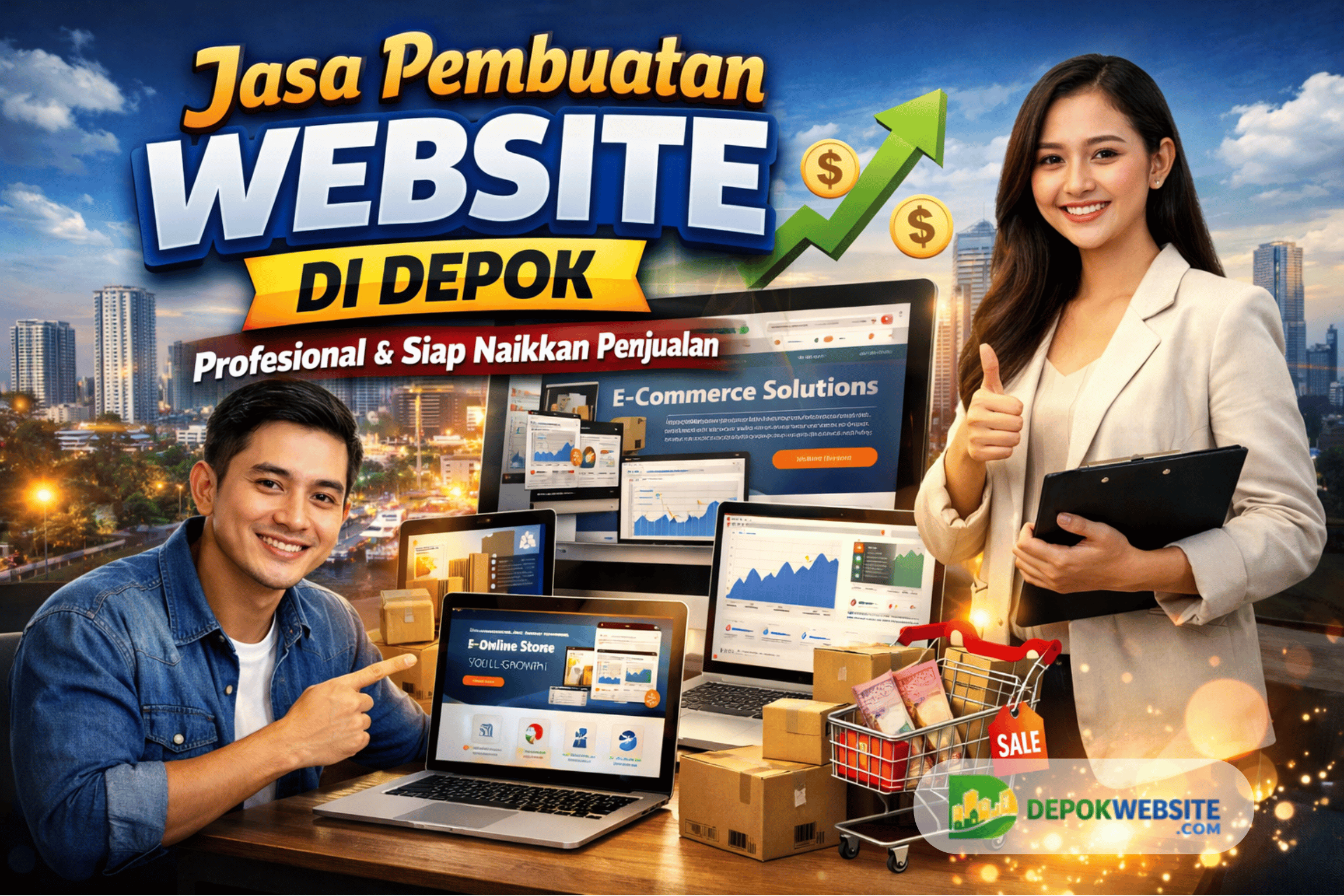 Jasa Pembuatan Website Depok Profesional